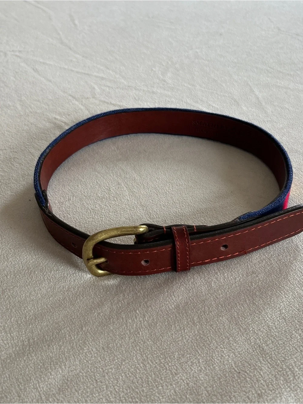 Smathers & Branson Dog Collar Nautical Flag Size Small